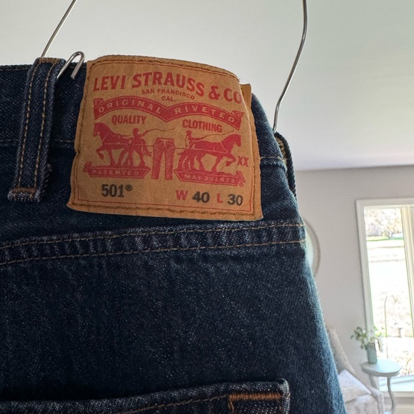 40x30 Levi’s Original 501 - Picture 3 of 4